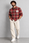 95 Vintage Plaid Statement Shirt