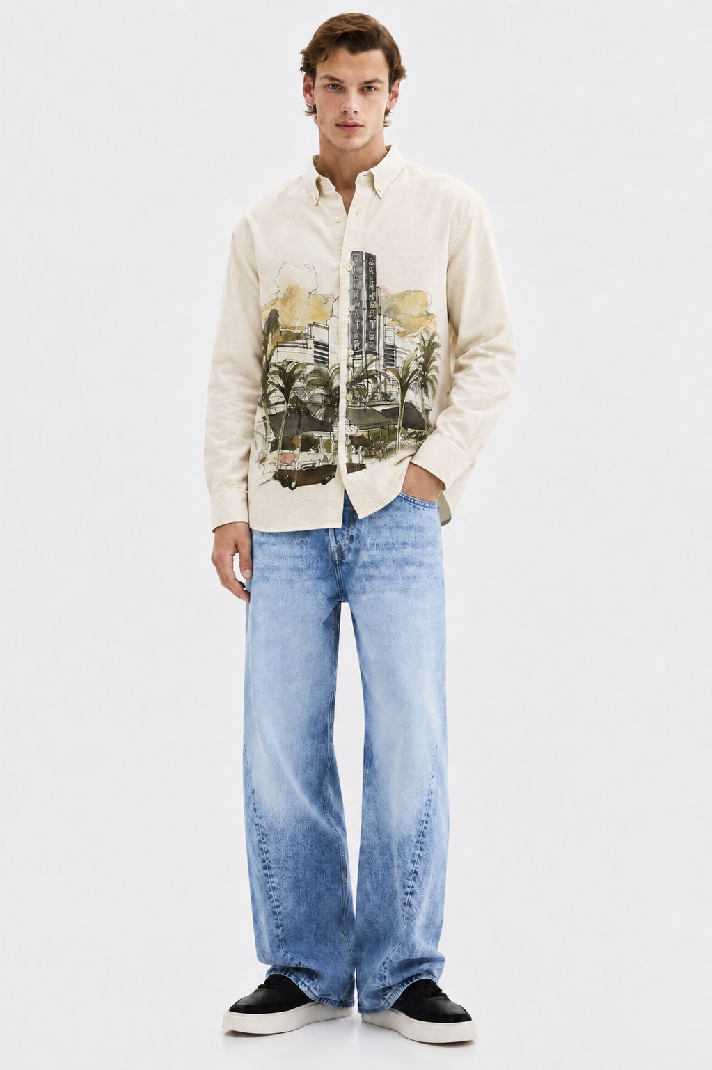 Retro Boulevard Statement Shirt
