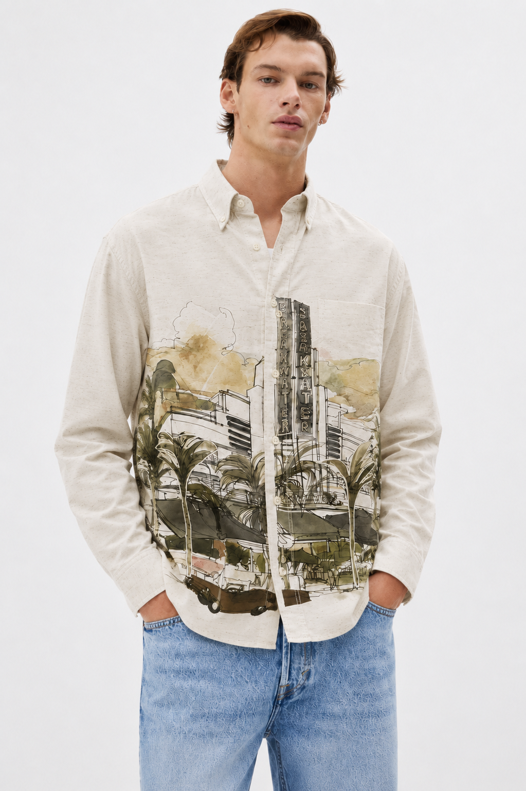 Retro Boulevard Statement Shirt