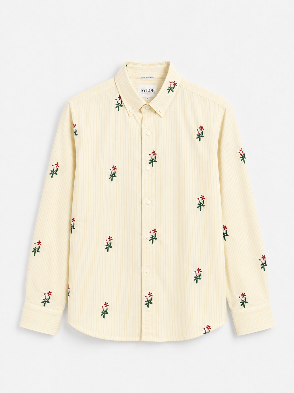 SYLOR Sunlit Bloom Embroidered Shirt