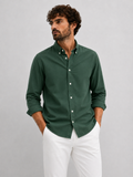 Emerald Signature Textured Shirt.
