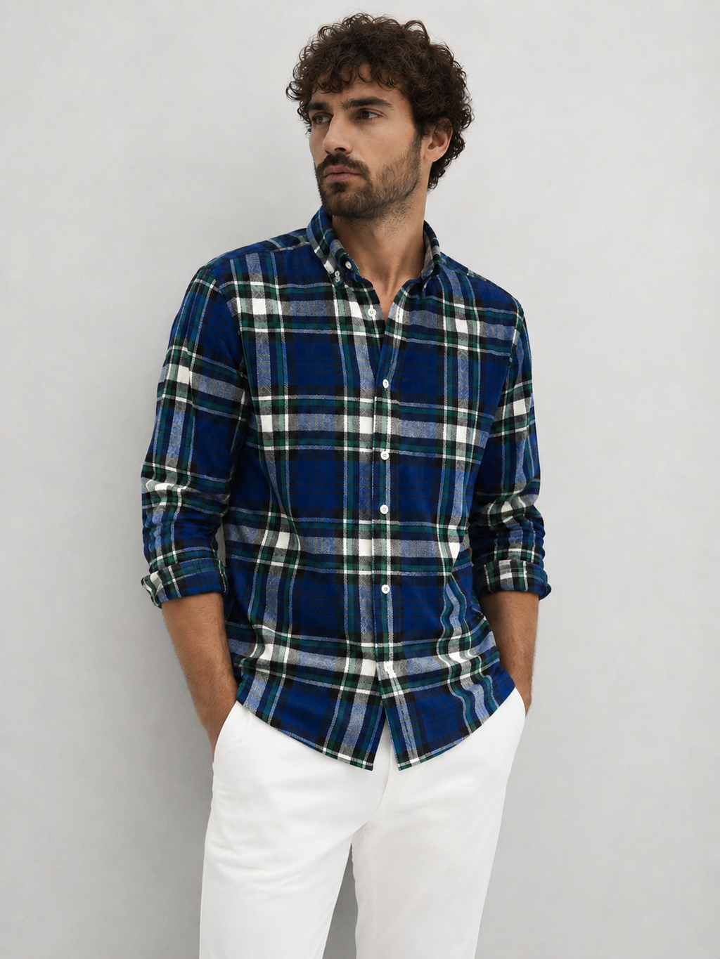 MEN CHECK SHIRT