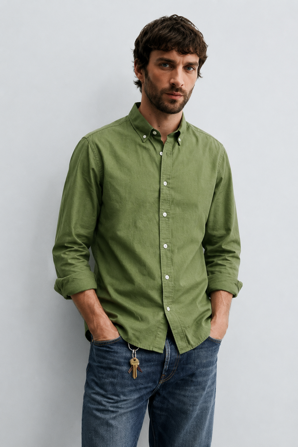 Men Linen Shirt