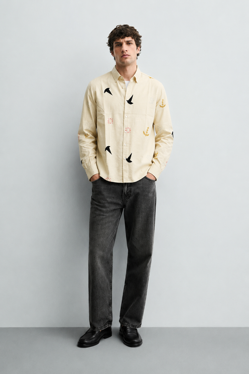 Coastal Escape Embroidey Shirt