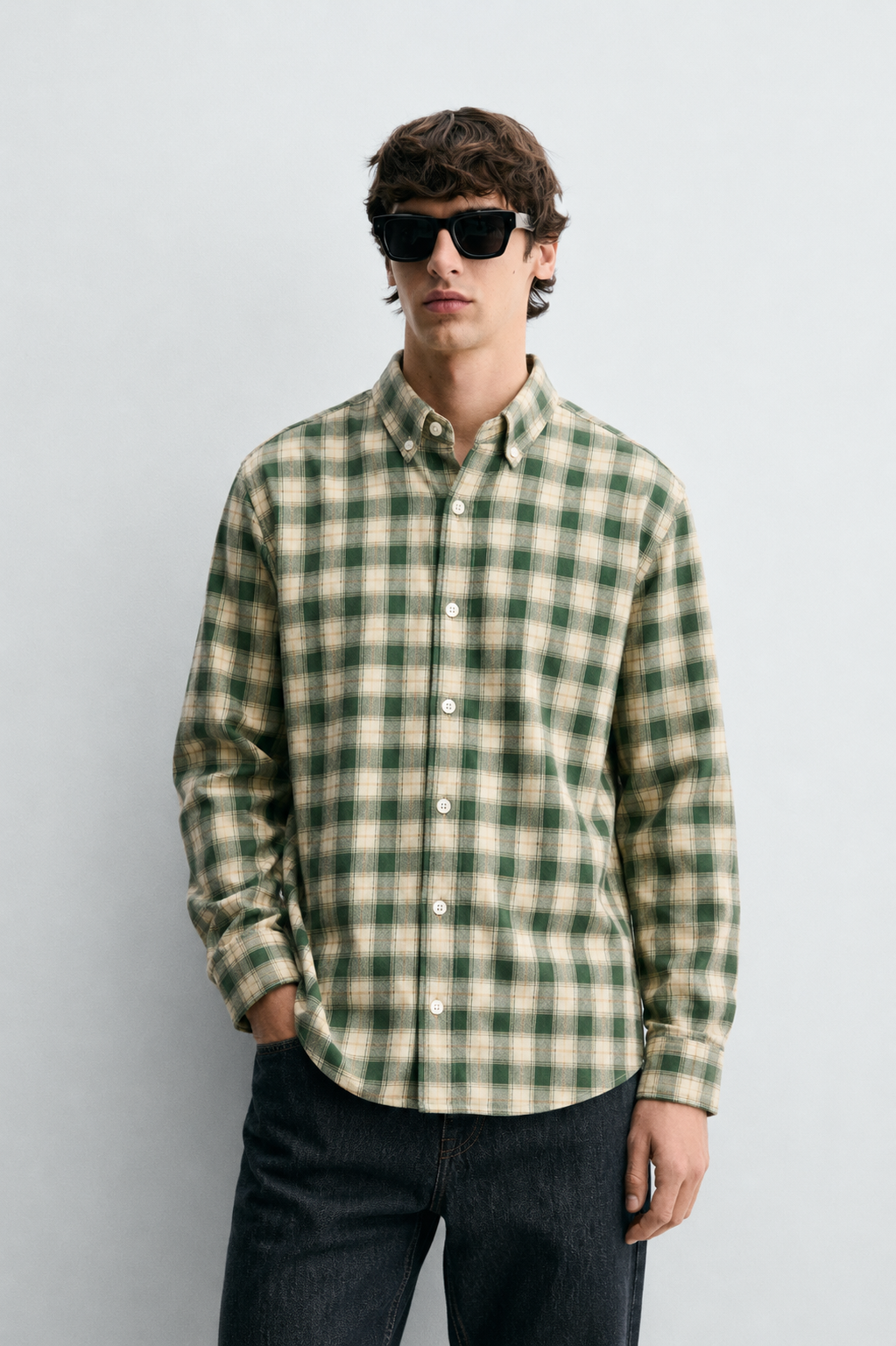 Gingham Check Shirt