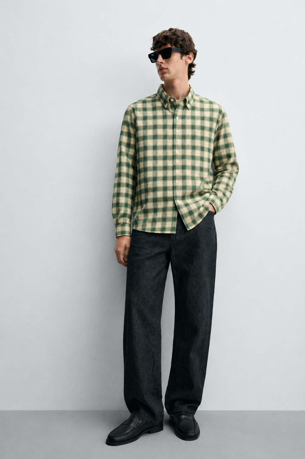 Gingham Check Shirt