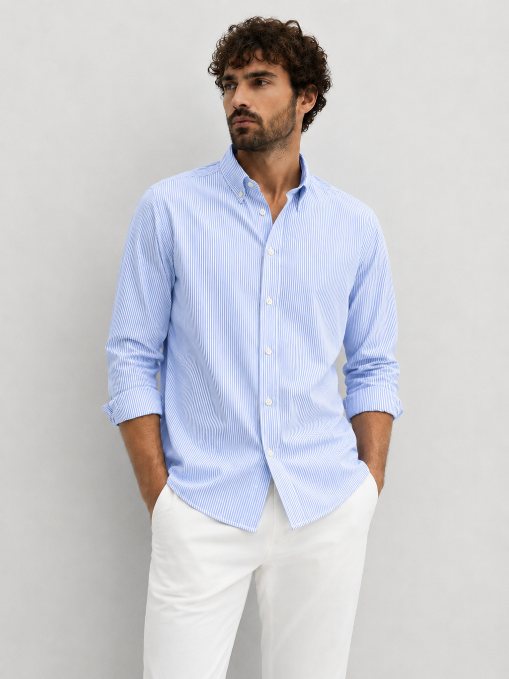 Classic Stripe Formal Shirt