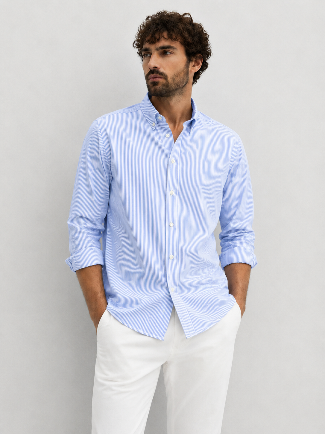 Classic Stripe Formal Shirt