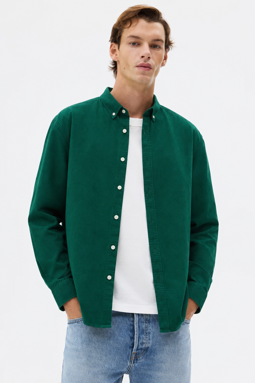 Emerald Essential Oxford Shirt