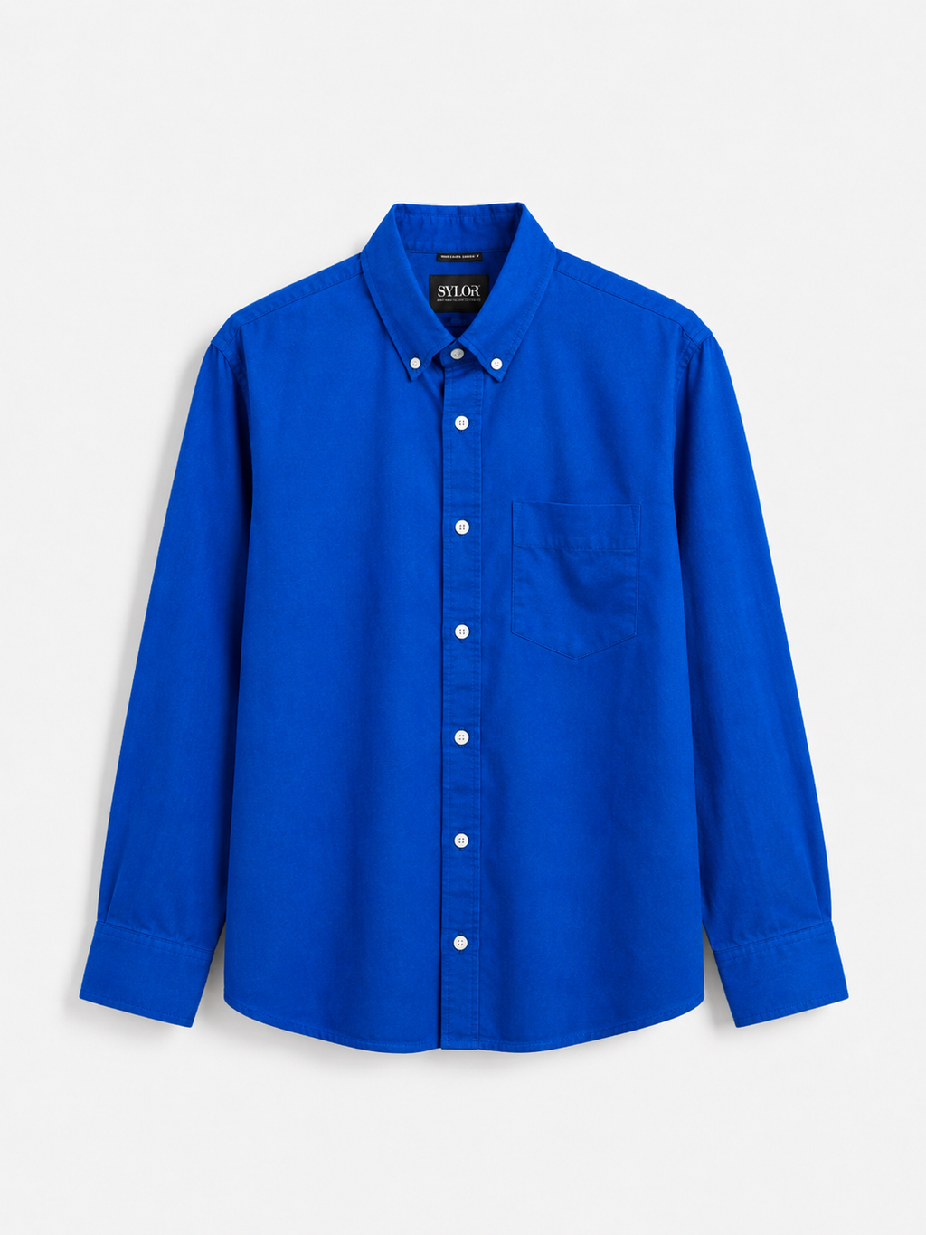 Cobalt Blue Oxford Shirt