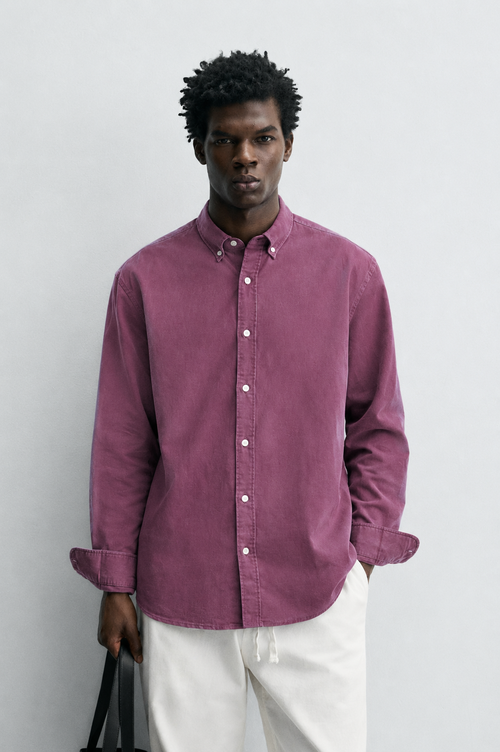Vintage Mauve Essential Oxford Shirt