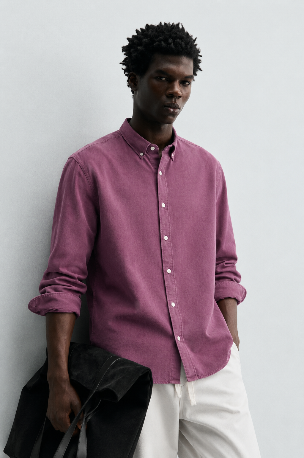 Vintage Mauve Essential Oxford Shirt
