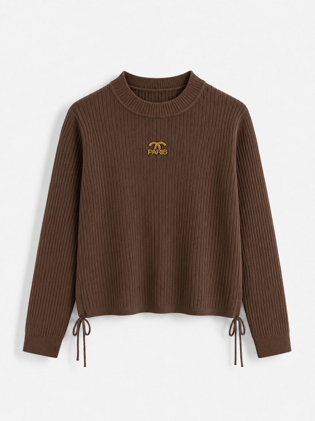 Paris Ribbed Knit Top
