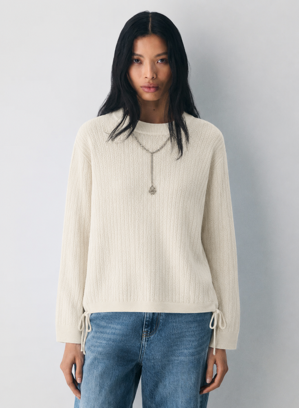 Sylor Textured Knit Essential Top