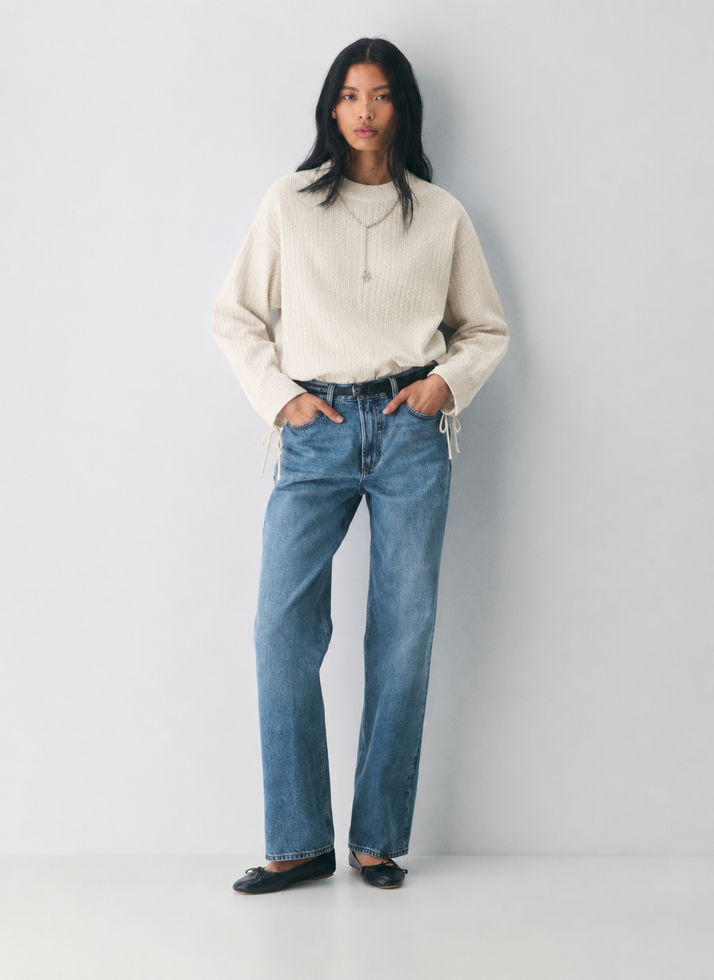 Sylor Textured Knit Essential Top
