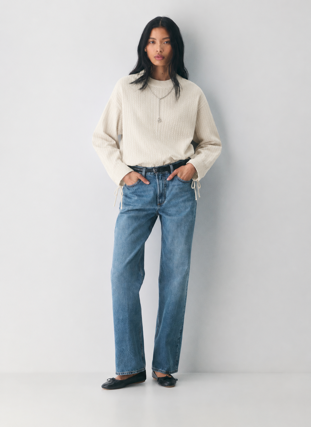 Sylor Textured Knit Essential Top