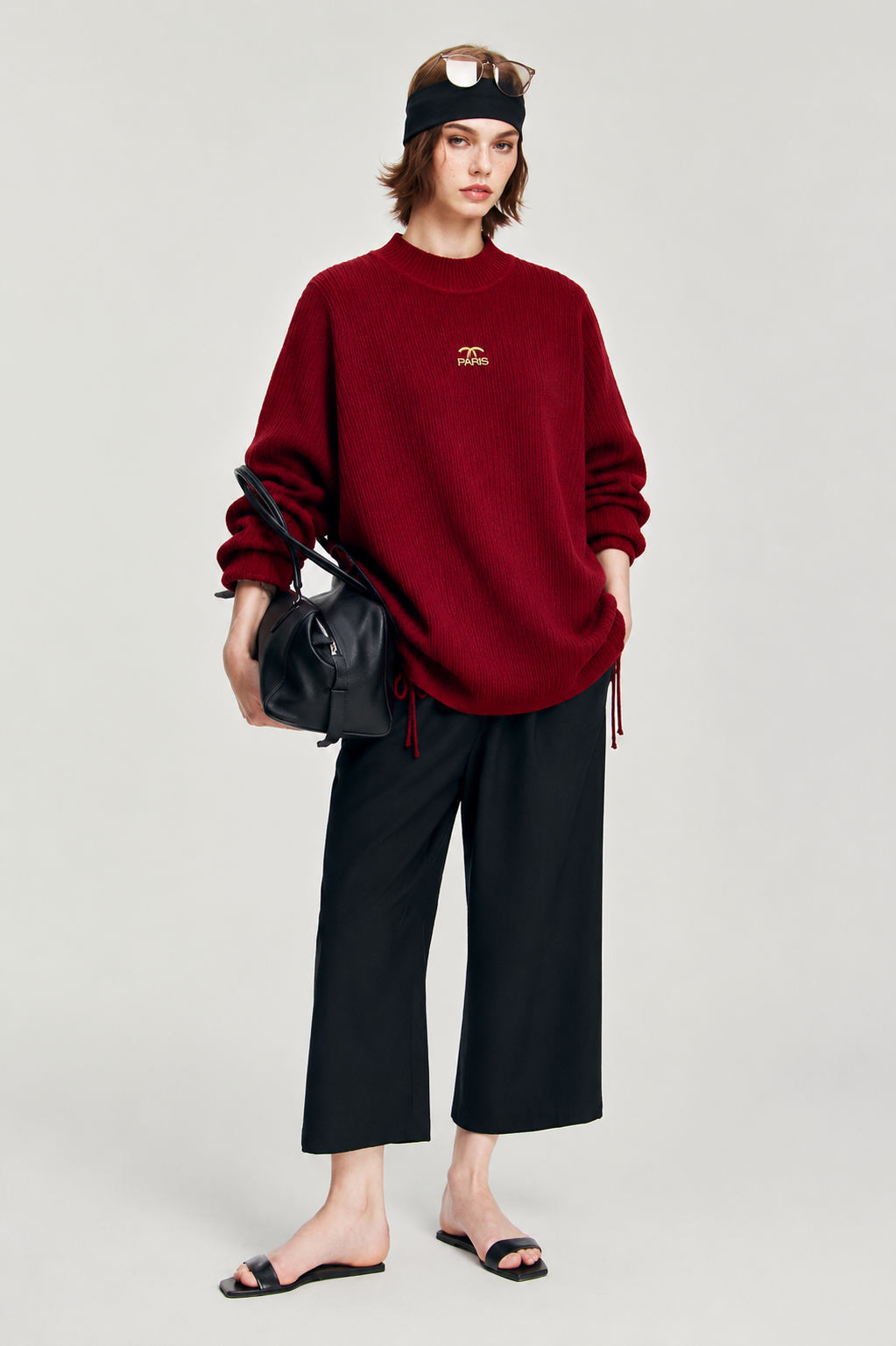 Sylor Paris Ribbed Knit Top