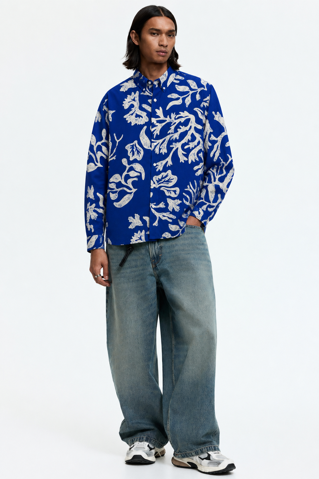 Sylor Ocean Bloom Printed Shirt