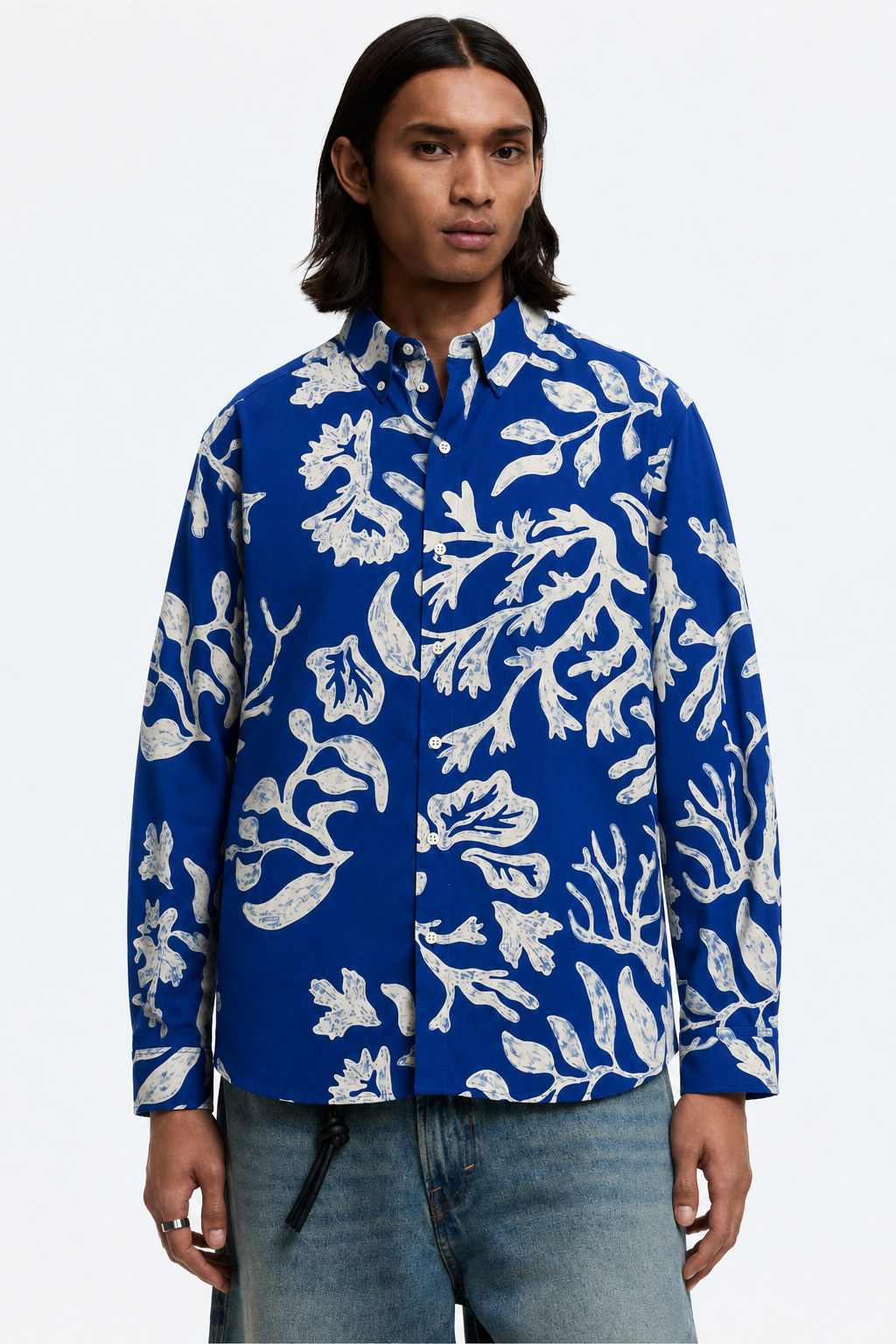 Sylor Ocean Bloom Printed Shirt