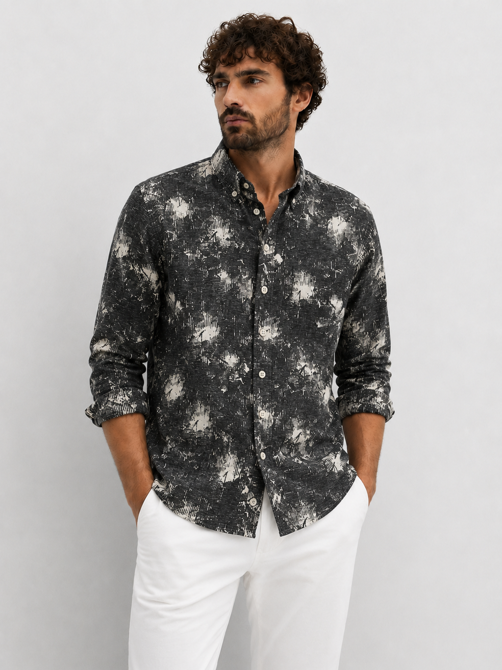 Shadow Terrain Printed Shirt