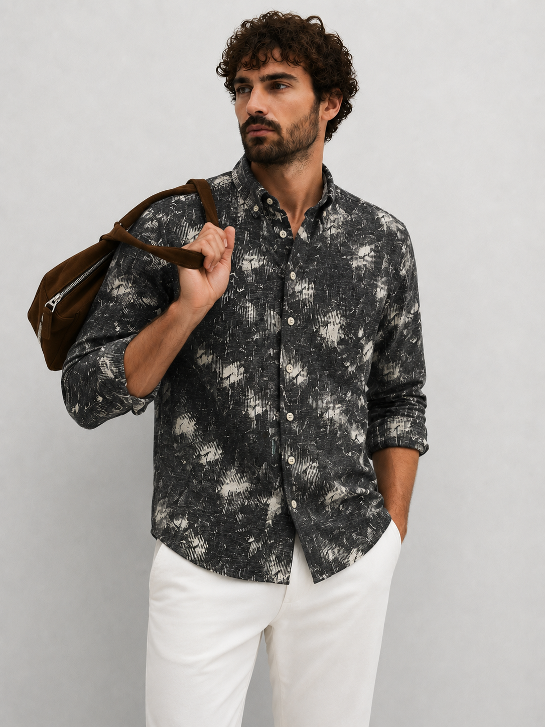 Shadow Terrain Printed Shirt