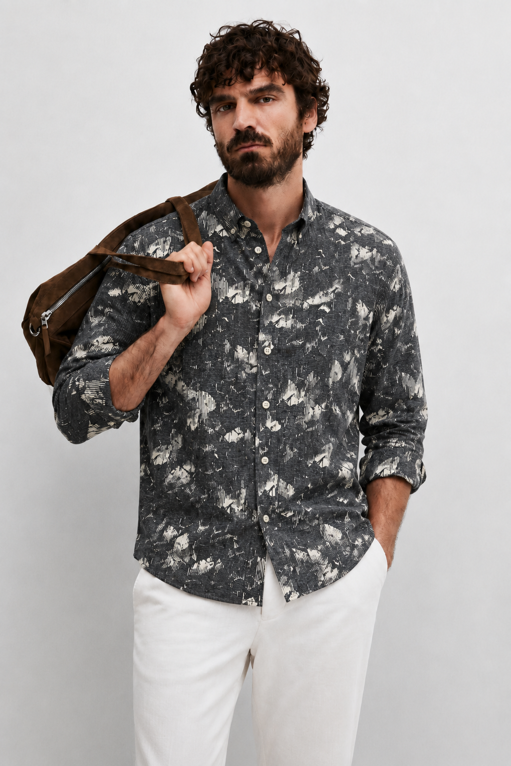 Shadow Terrain Printed Shirt