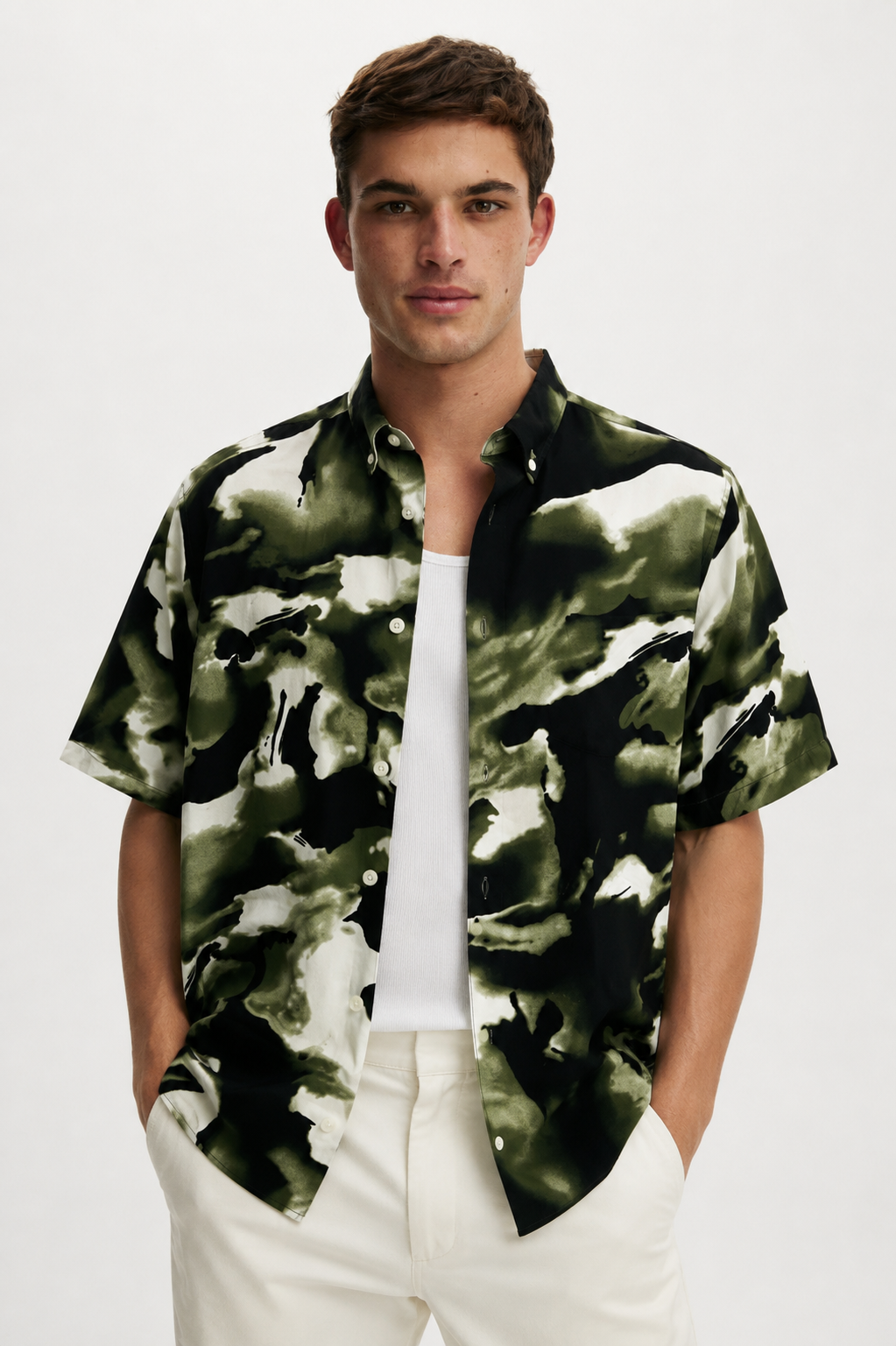 Camo Drift Resort Shirt