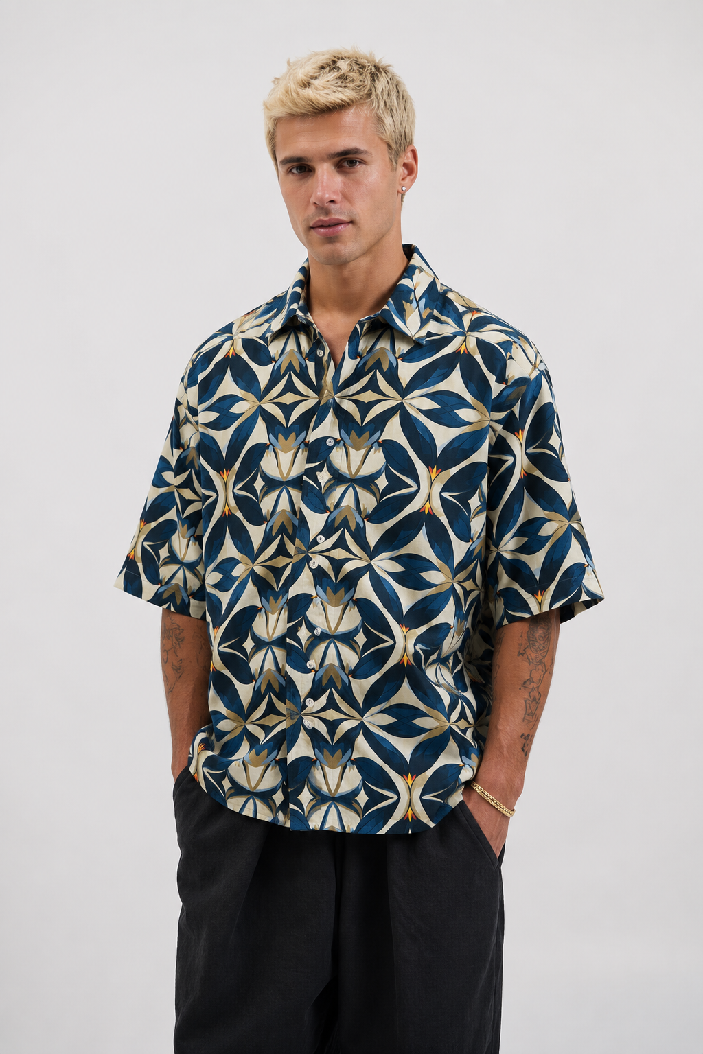 Sylor Geometric Resort Shirt