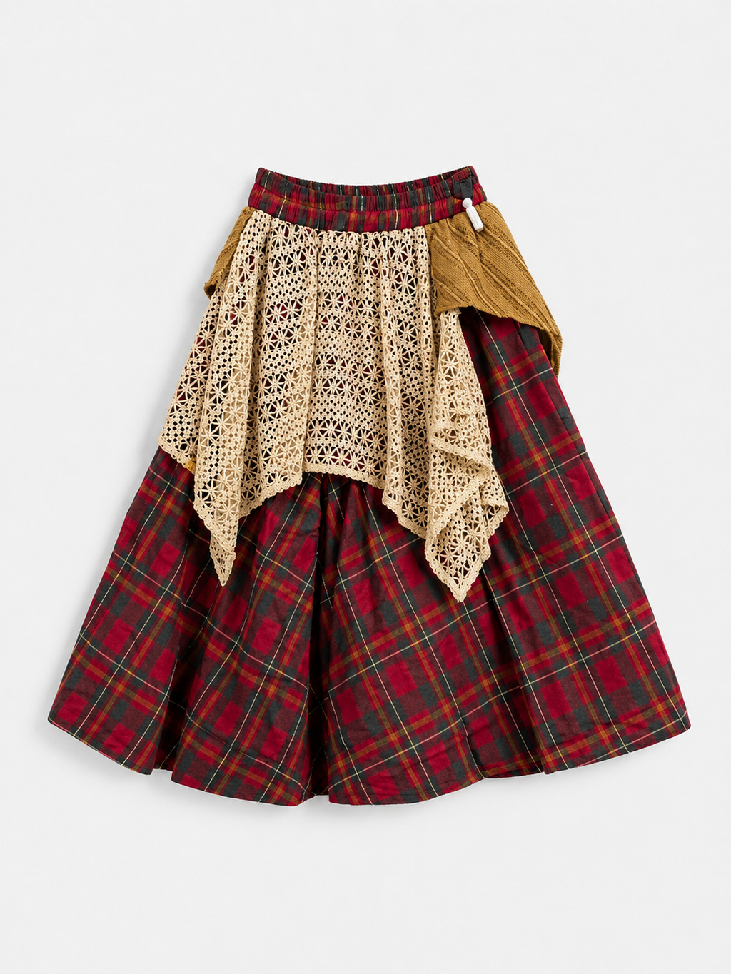 Sylor Heritage Patchwork Midi Skirt