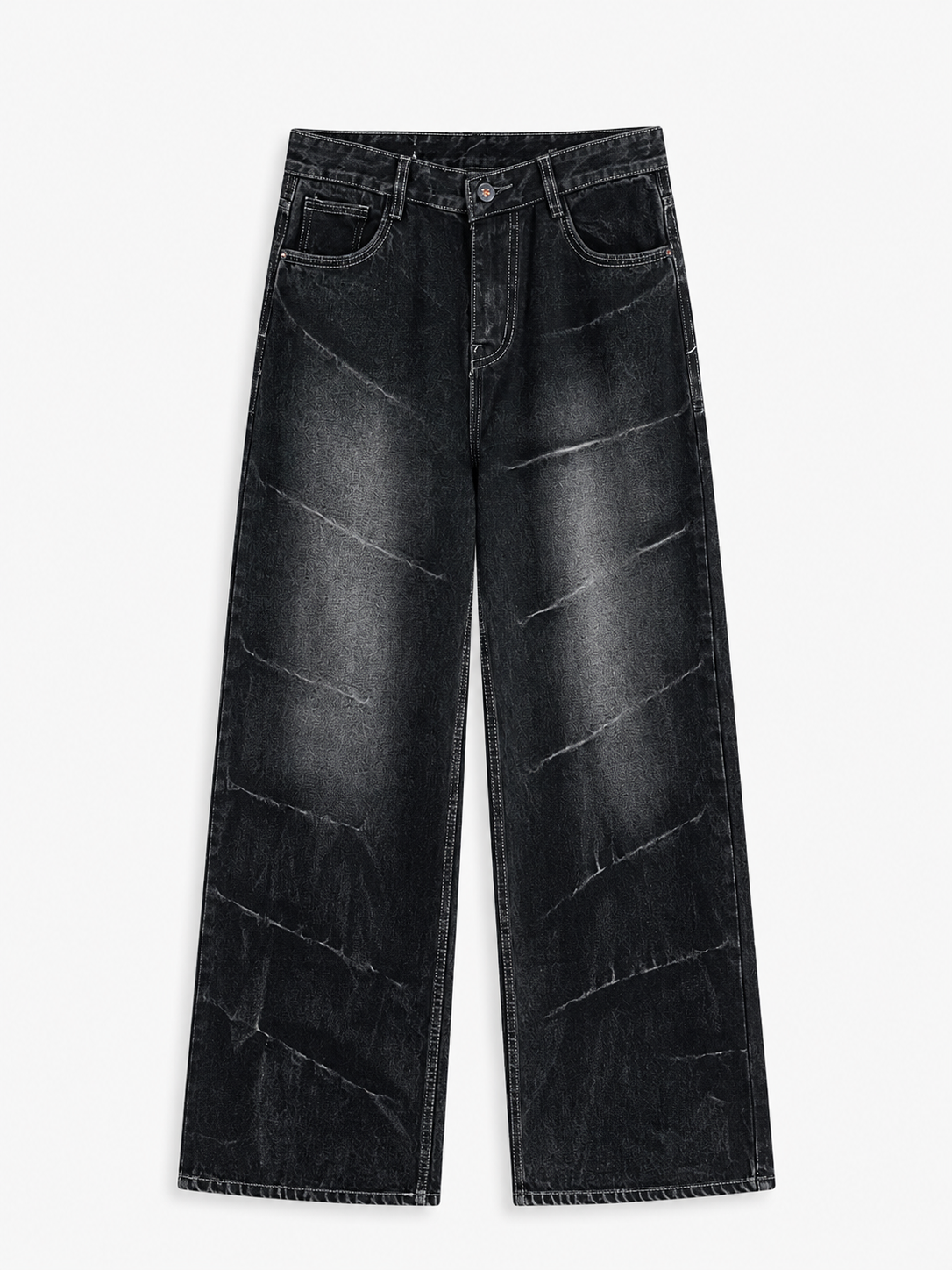 Sylor Washed Wide-Leg Denim Jeans