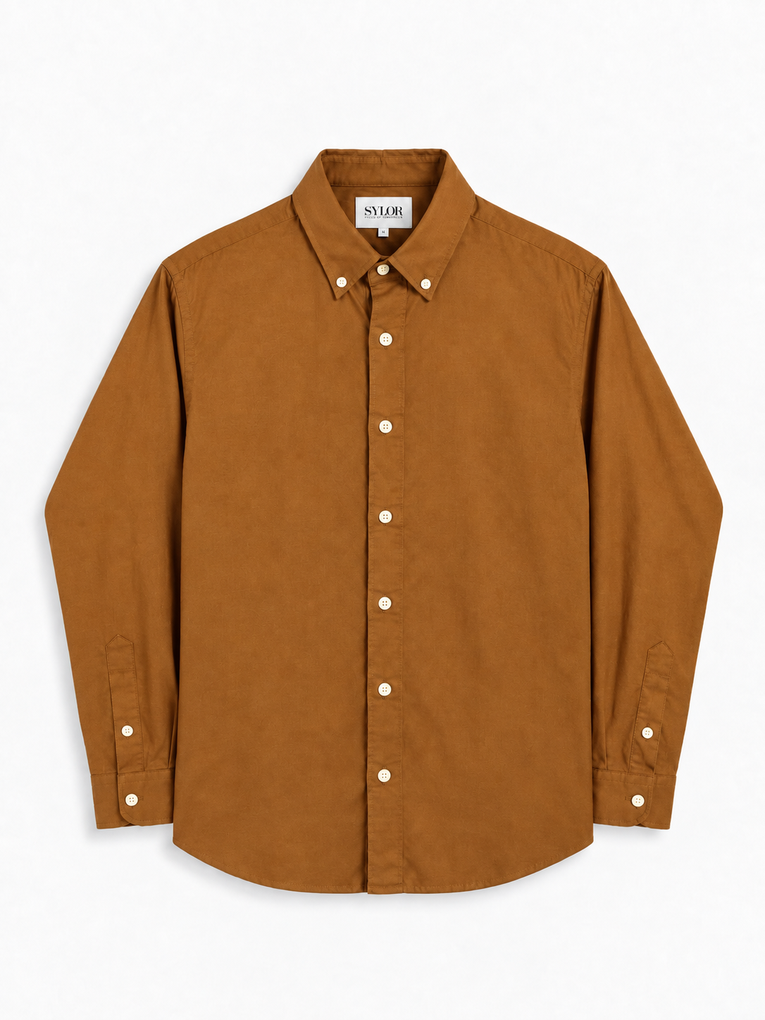 Caramel Heritage Linen Shirt