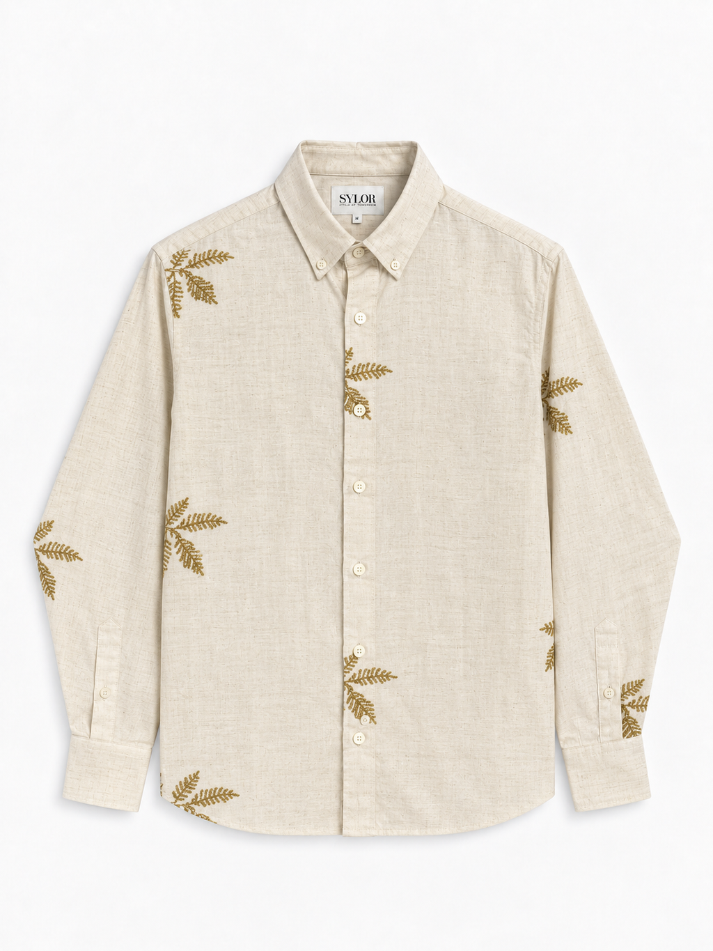 Botanical Muse Embroidered Shirt