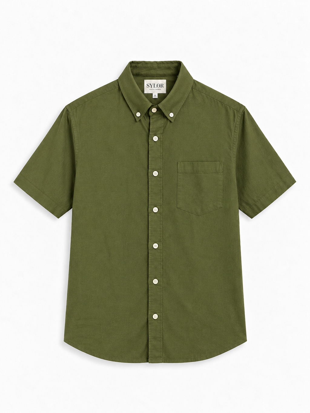 SYLOR Olive Linen Everyday Utility Shirt