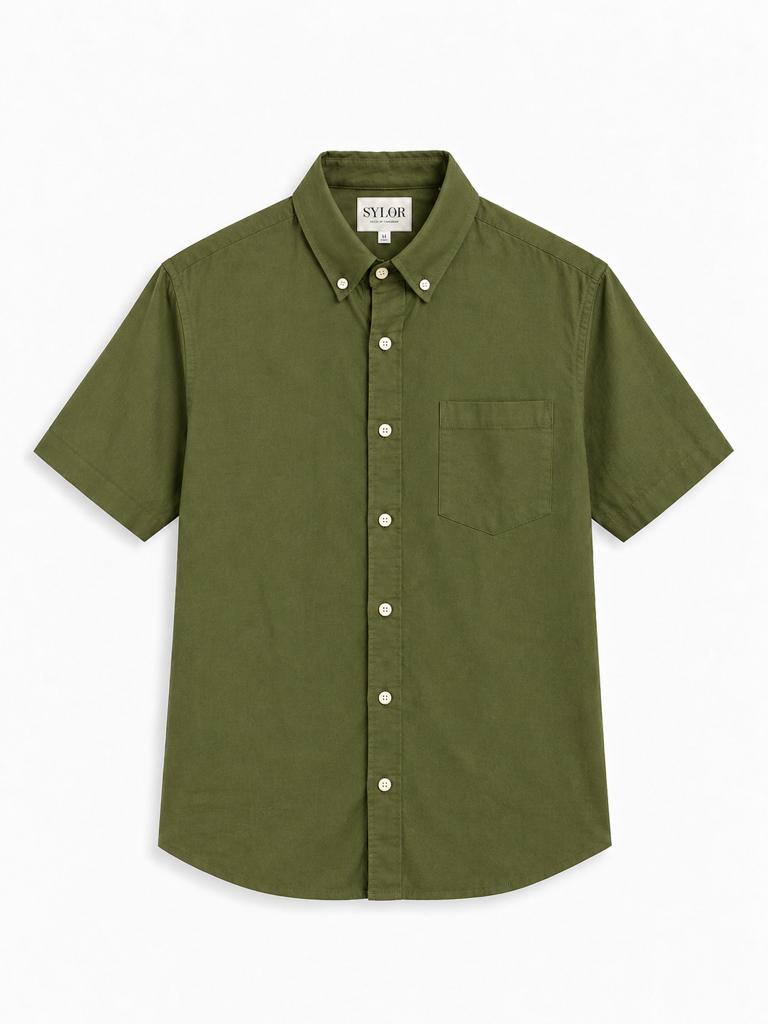 SYLOR Olive Linen Everyday Utility Shirt