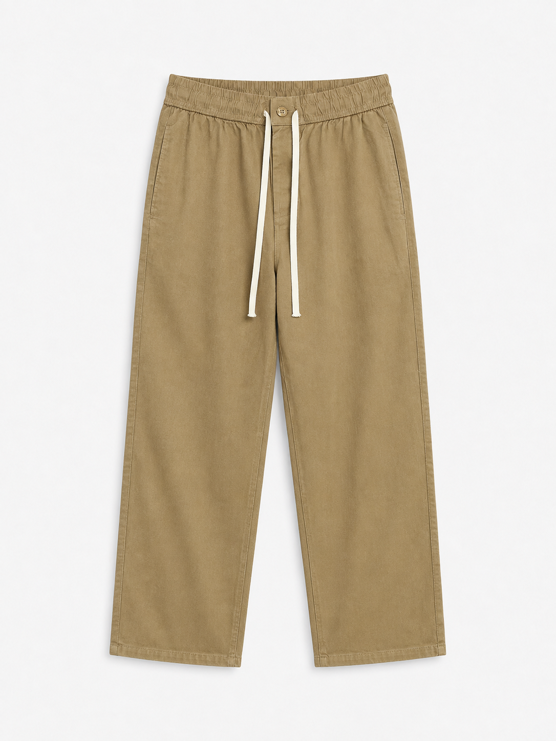SYLOR Sandstone Relaxed Linen Trousers