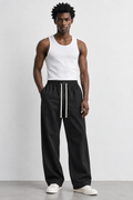 Midnight Ease Linen Trousers