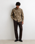 Sylor Mocha Frost Stripe Shirt