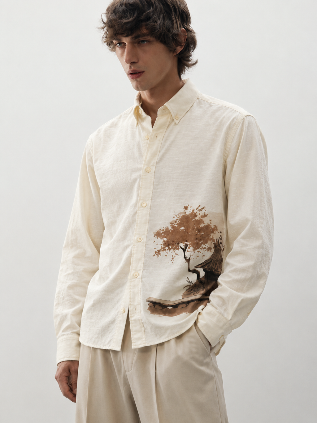 SYLOR Heritage Canvas Statement Shirt