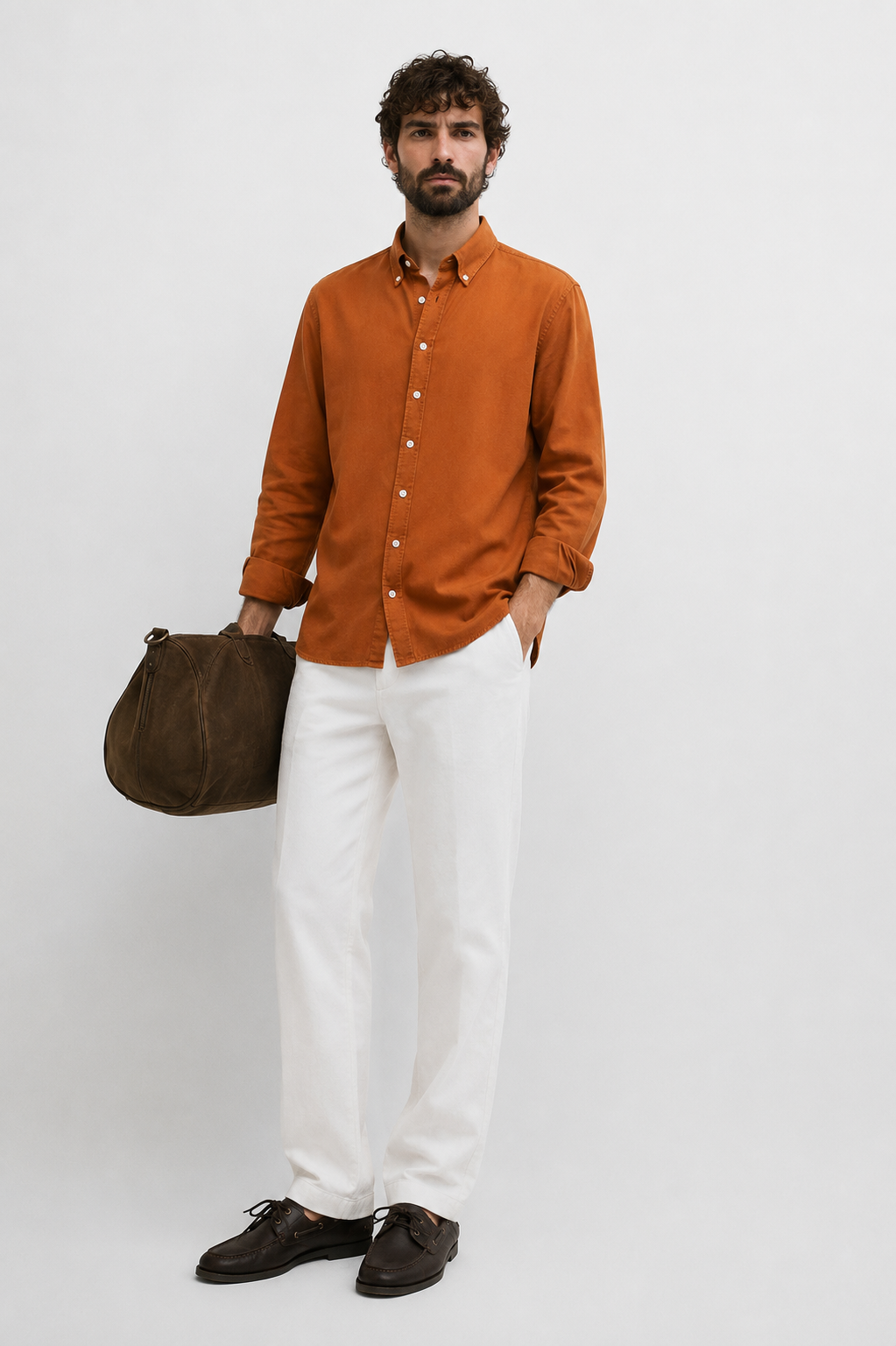 Men Regular Oxford Shirt