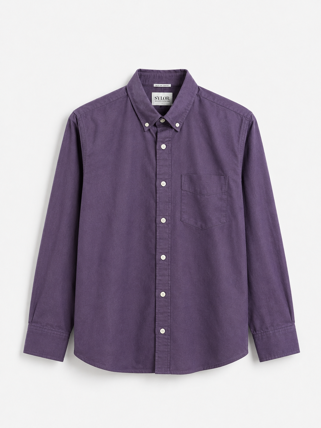Dusty Purple Oxford Shirt