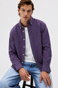 Dusty Purple Oxford Shirt