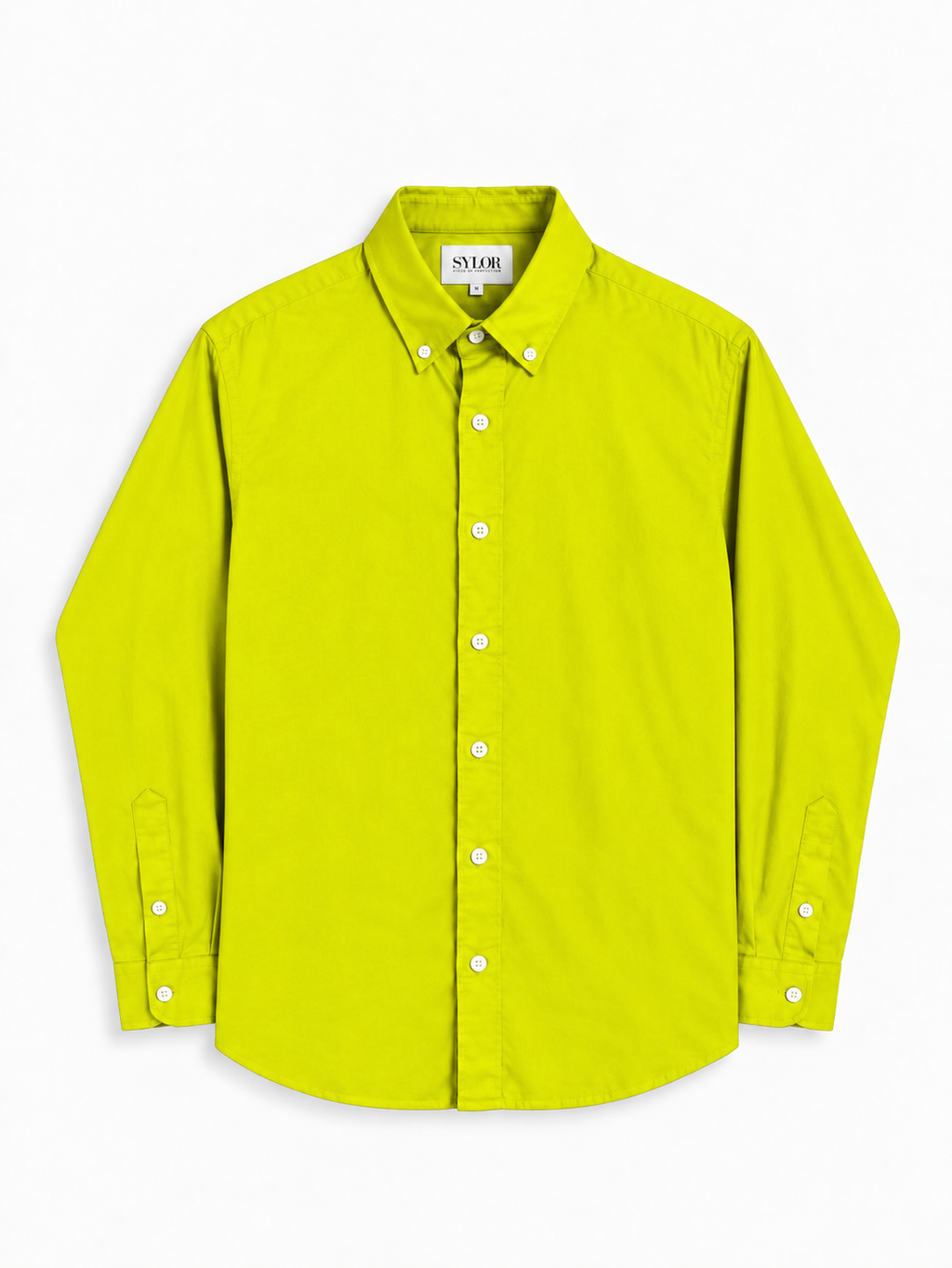 Electric Lime Essential Linen Shirt