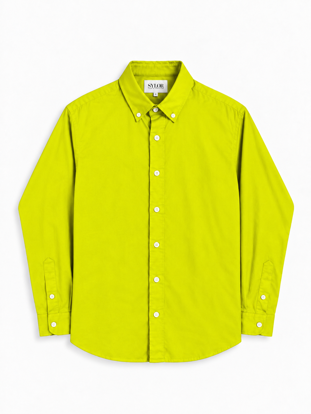 Electric Lime Essential Linen Shirt