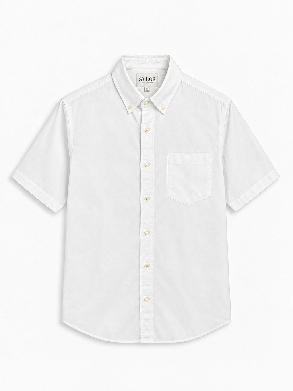 Pure White Linen Essential Shirt