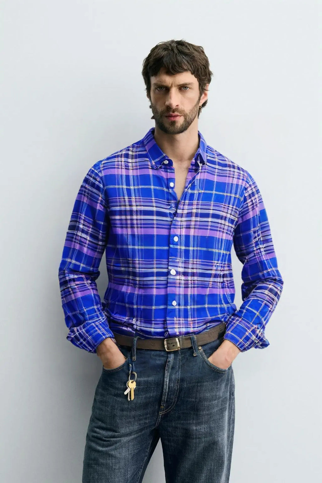 MEN CHECK SHIRT