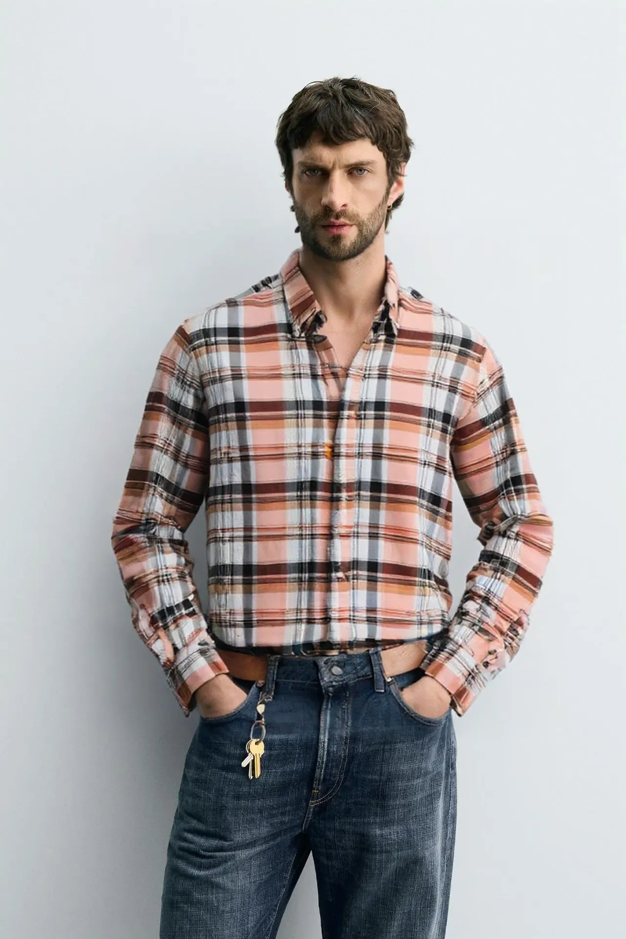 MEN CHECK SHIRT