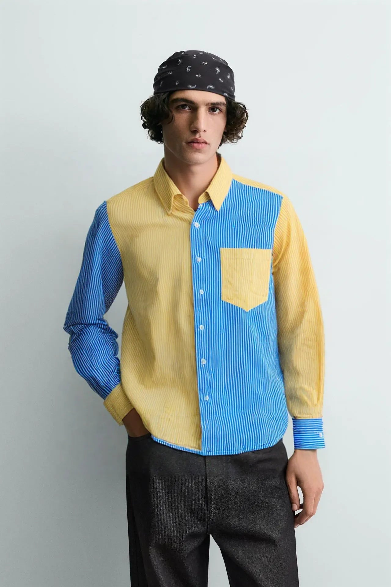 MEN STRIPE SHIRT