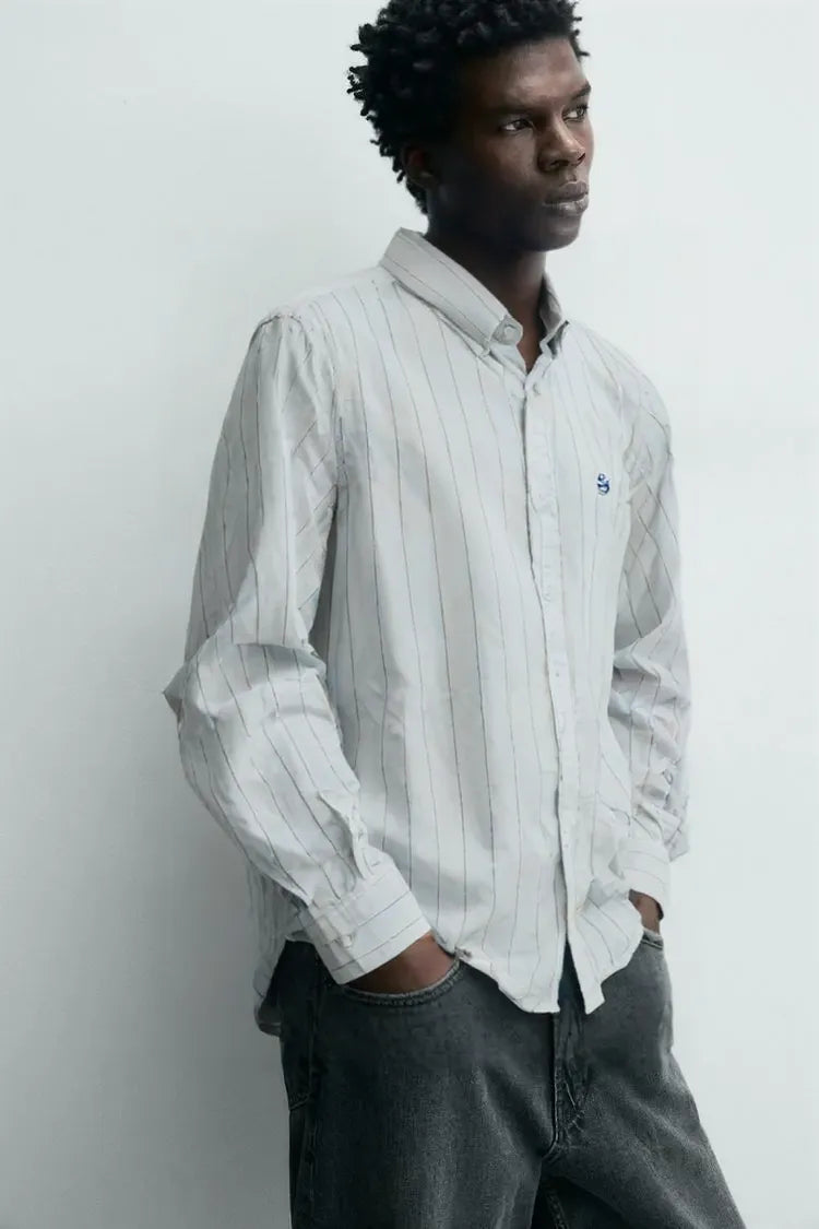 MEN STRIPE SHIRT