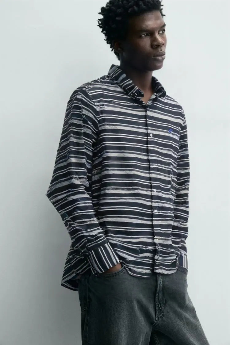 MEN STRIP SHIRT