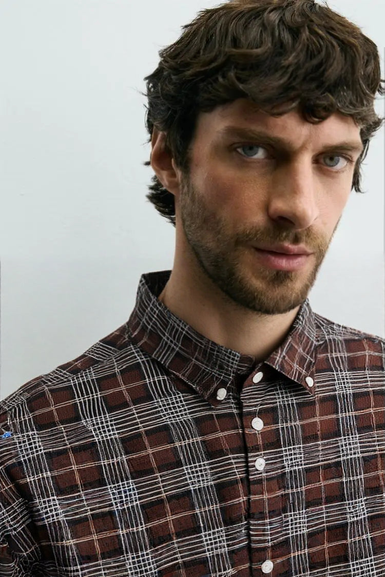 MEN CHECK SHIRT